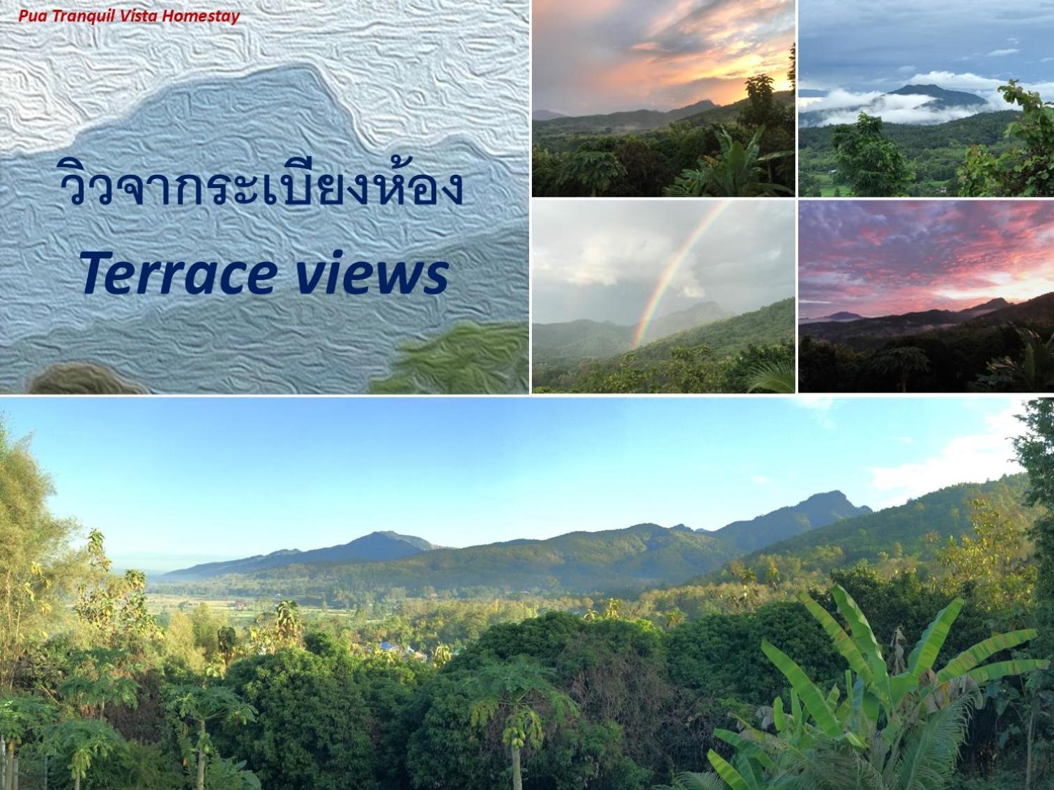 Pua Tranquil Vista Homestay Exterior foto
